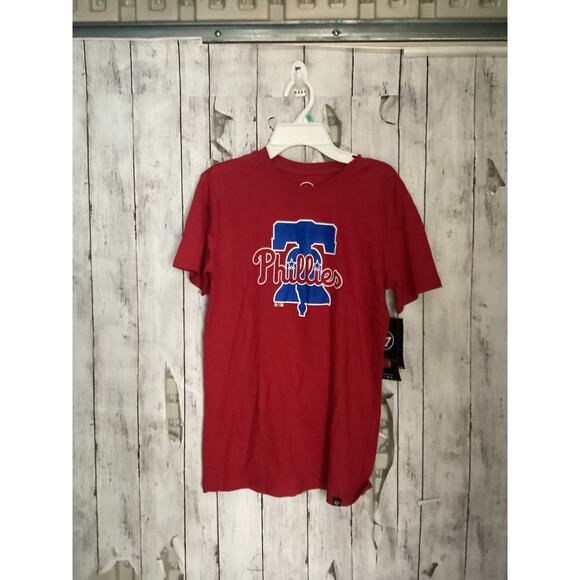 Ryan Howard #47 Philadelphia Phillies Red Baseball Youth Men XL T-Shirt - Picture 1 of 5